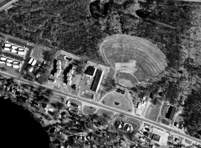 Lakes Drive-In Theatre - Historical Aerial (newer photo)